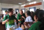Chương trình đi cứu trợ 250 phần quà cho đồng bào dân tộc nghèo tại 2 xã Phước Vinh và Đồng Khởi ở huyện Châu Thành, Tây Ninh vào sáng Chủ Nhật, ngày 25/03/2018.