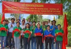 Chương trình đi Khánh thành 4 cây cầu ở xã Trường Thành, huyện Thới Lai, Thành phố Cần Thơ.