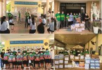 Chương trình trao tặng 50 phần cặp sách tập vỡ cho Học sinh nghèo cấp 1 ở xã Thái Mỹ, huyện Củ Chi và trao tặng lương thực, thực phẩm cho 2 mái ấm Thiên Ân và Thiên Phước.