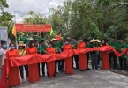 Chi Hội Từ Thiện Huỳnh Mai tổ chức đi Khánh Thành cây cầu “Sân Phơi” và trao tặng 120 phần lương thực cho Đồng Bào ở tỉnh Cần Thơ.