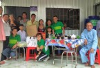 Chi Hội Huỳnh Mai tổ chức đi khánh thành và trao tặng 6 căn nhà tình thương cho các hộ gia đình Nghèo ở xã Định Môn, huyện Thới Lai, TP. Cần Thơ.